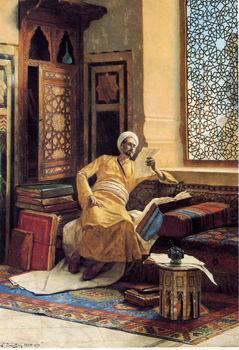 unknow artist Arab or Arabic people and life. Orientalism oil paintings  403